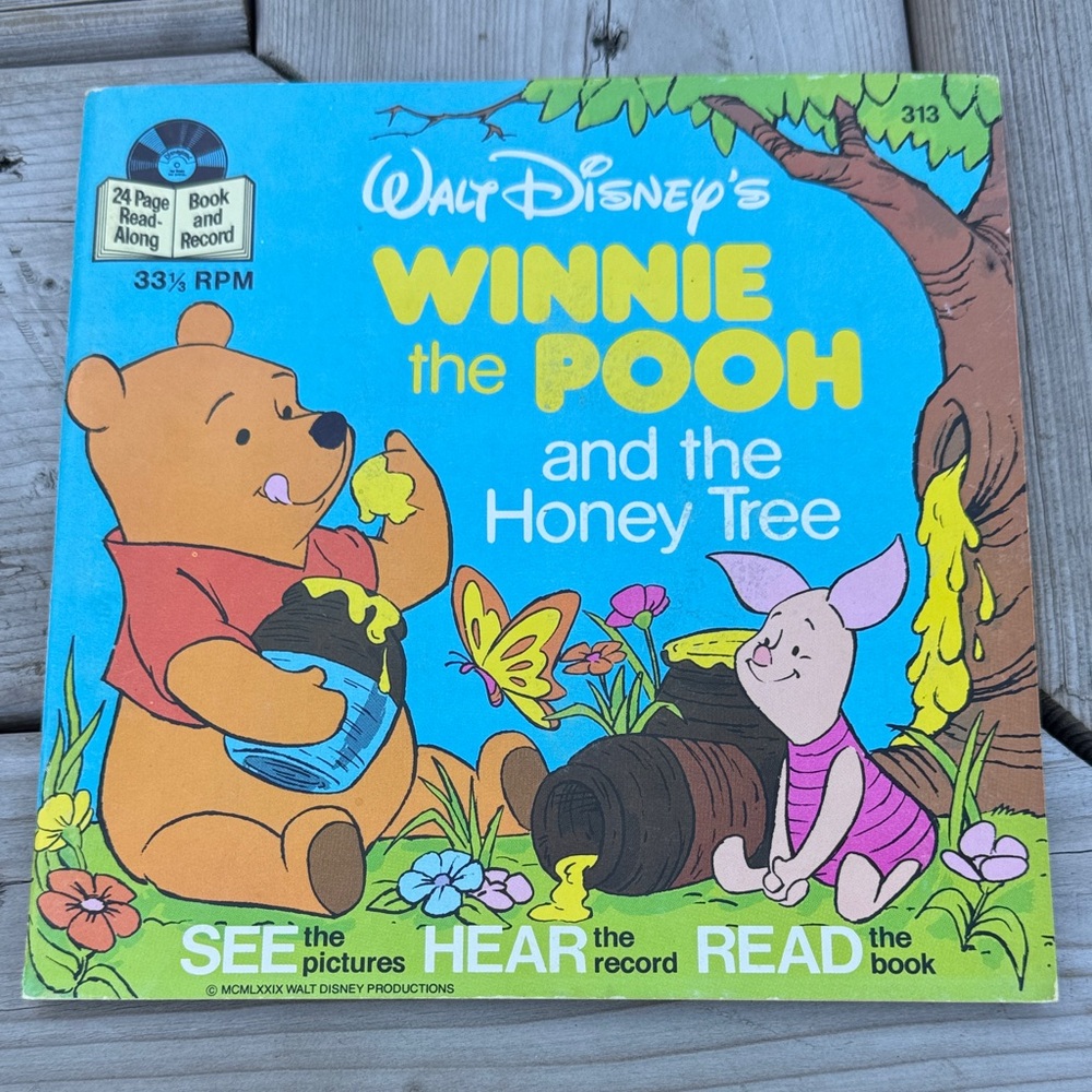 Disney's Winnie the Pooh Book and Record (5 for $20 if you bundle)